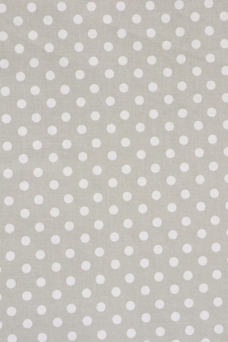 Grey Polka Dot Cotton Fabric – Foy & Co Interiors