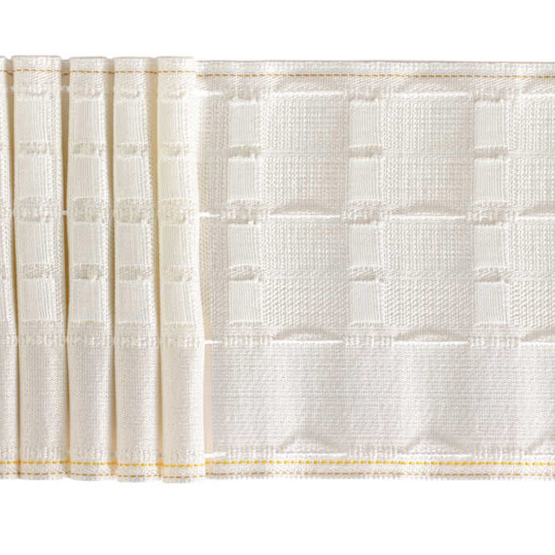 6" Woven Pocket Pencil Pleat Tape