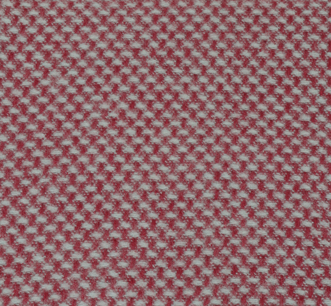 Tweedmill Twill Throw Burgundy & Grey