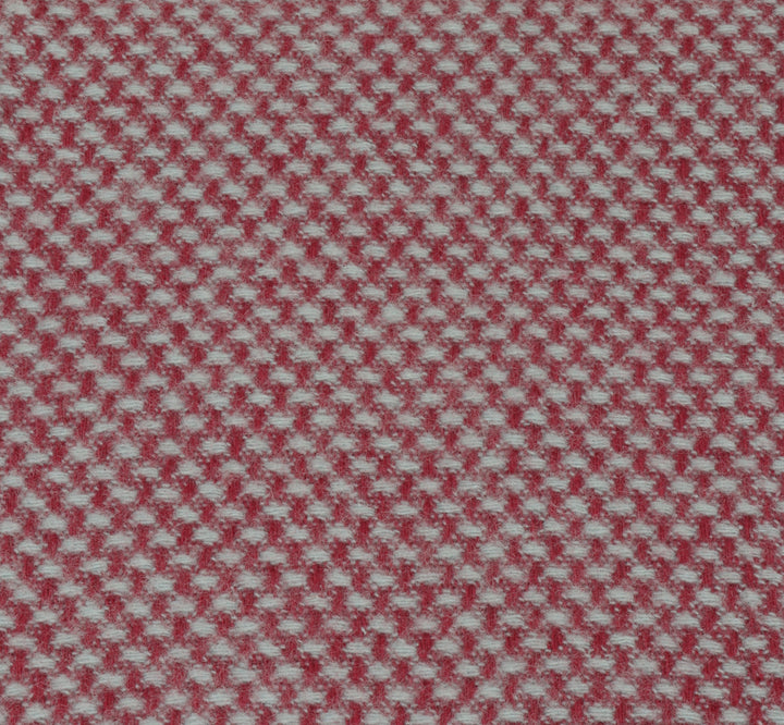 Tweedmill Twill Throw Burgundy & Grey