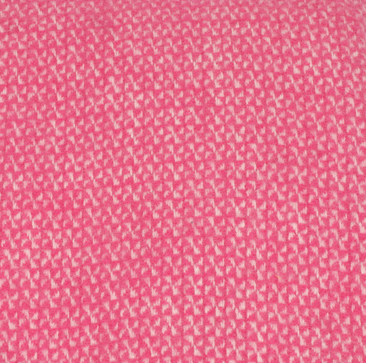 Tweedmill Illusion Throw Grey & Pink