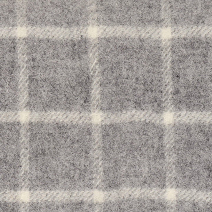 Tweedmill Chequered Grey Throw
