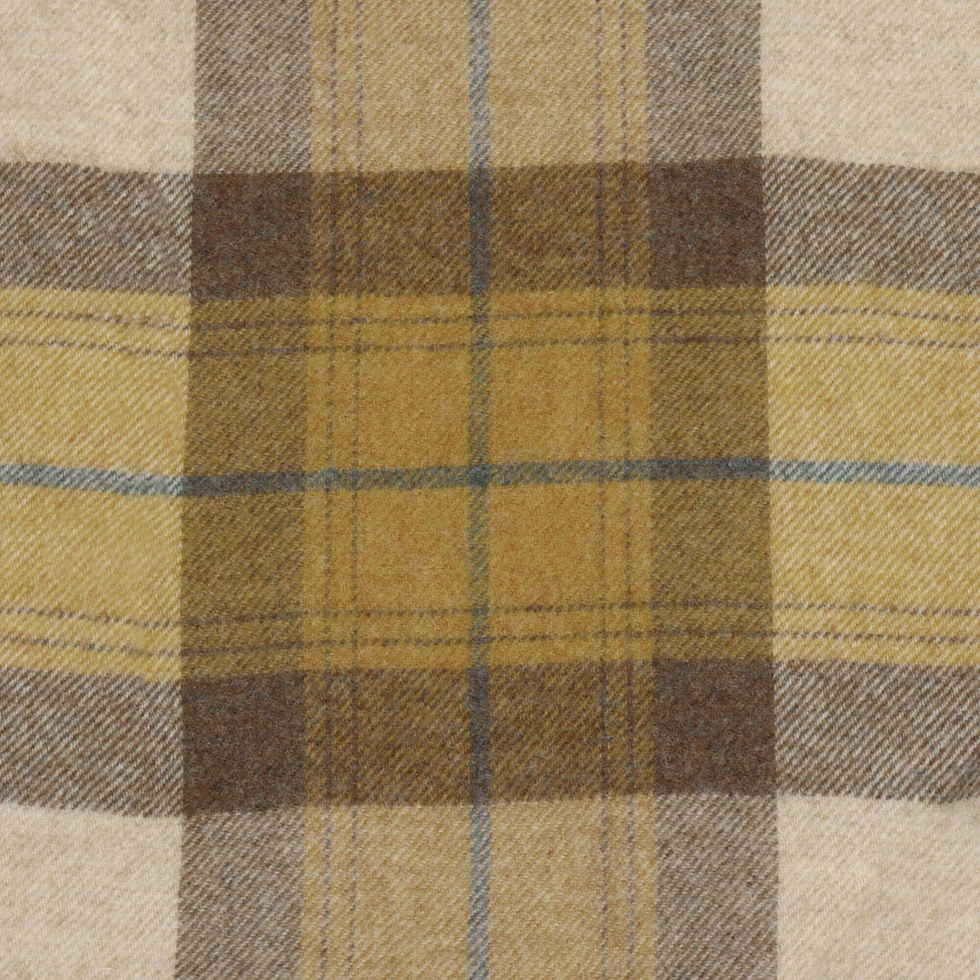 Dales By Moon Skye Check Throw Gold