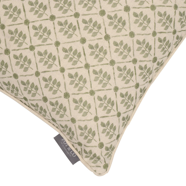 Ascott Olive 50x50cm Cushion