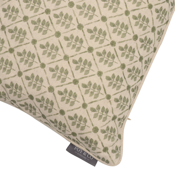 Ascott Olive 60x40cm Cushion