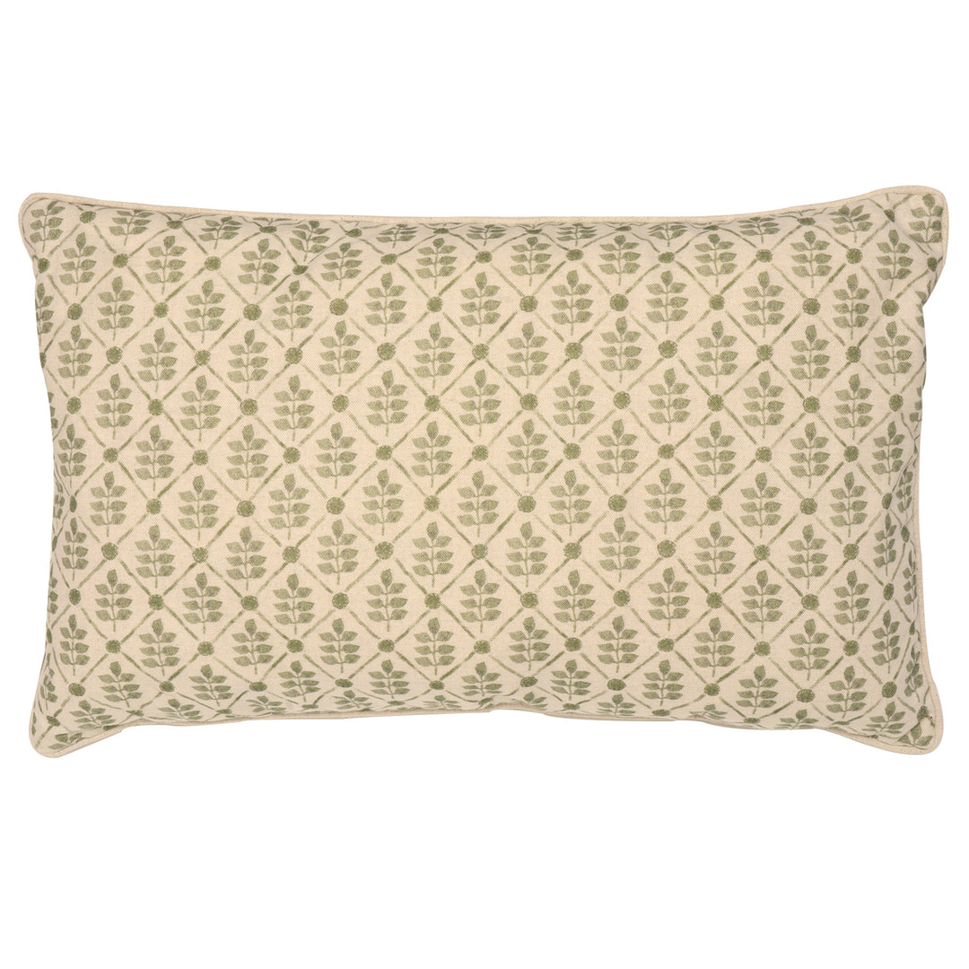 Ascott Olive 60x40cm Cushion