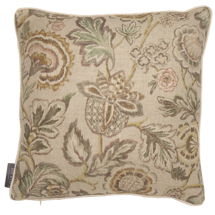 Ariana Floral Rosewood 50x50cm Cushion