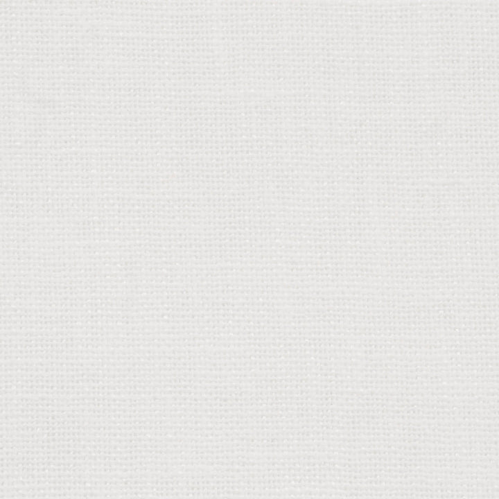 Skylar Plain Pearl White Fabric