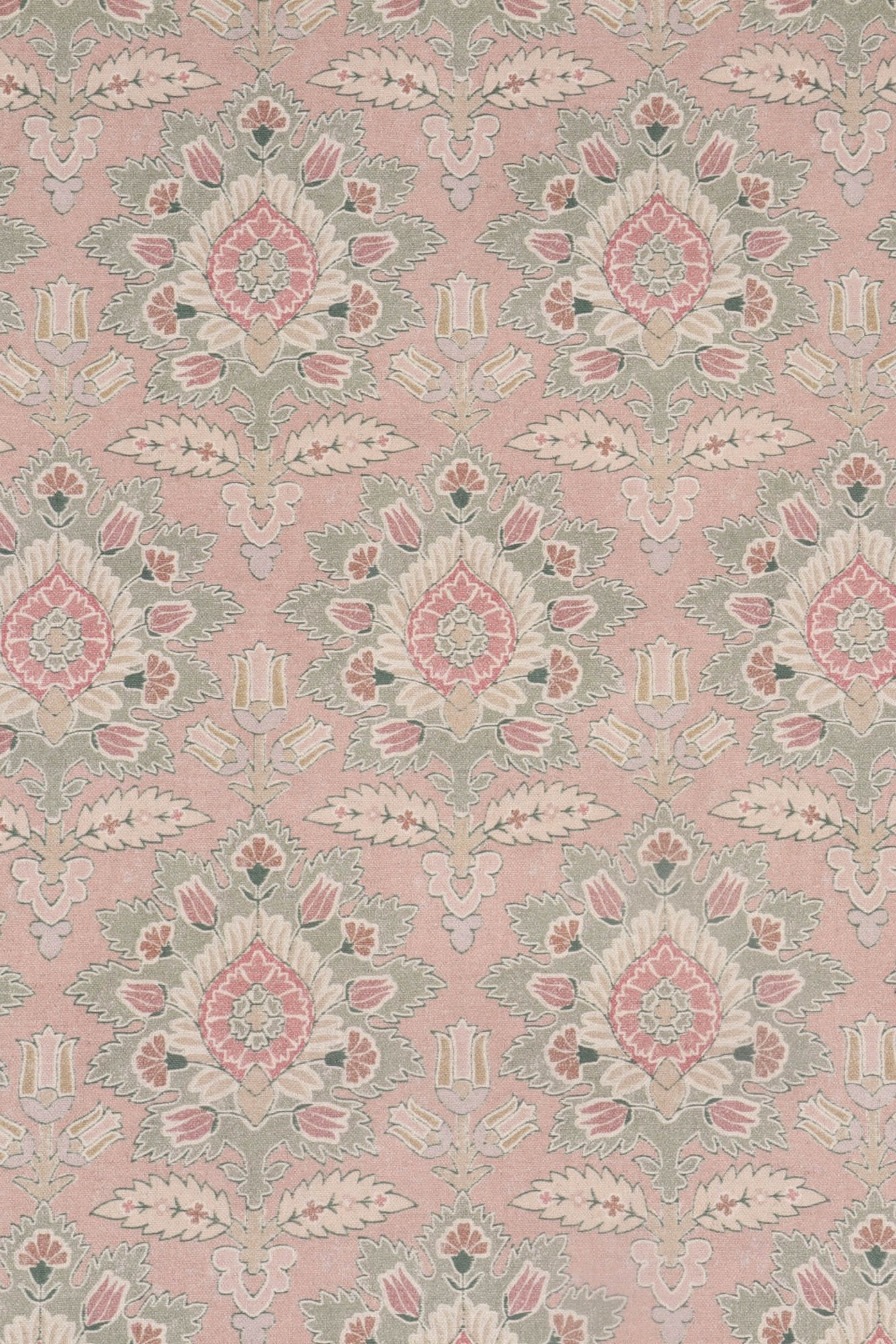 Belgrave Floral Pink Mist Fabric – Foy & Co Interiors