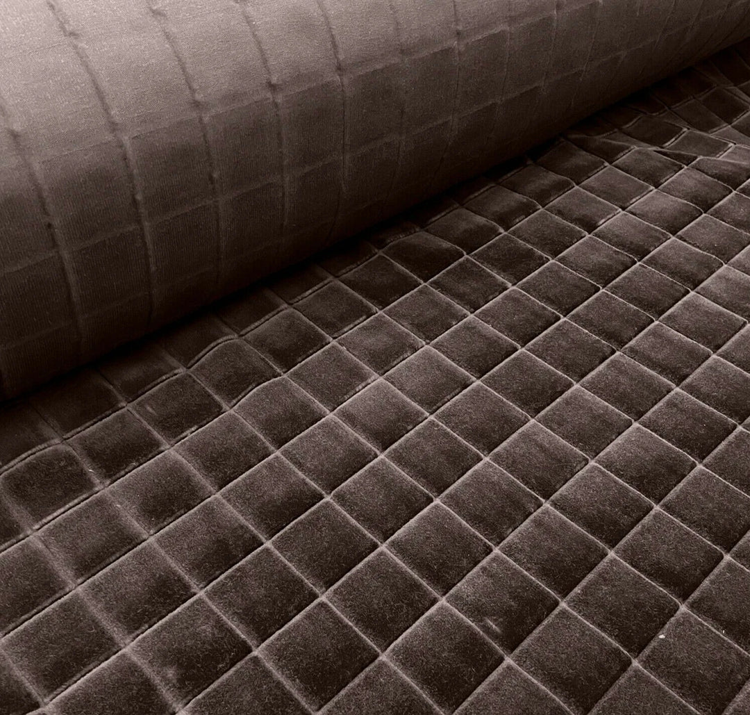 Clearance Romo Brancusi Velvet Conker Fabric