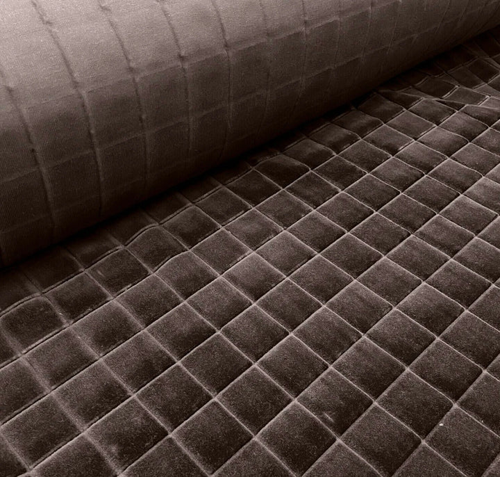 Clearance Romo Brancusi Velvet Conker Fabric