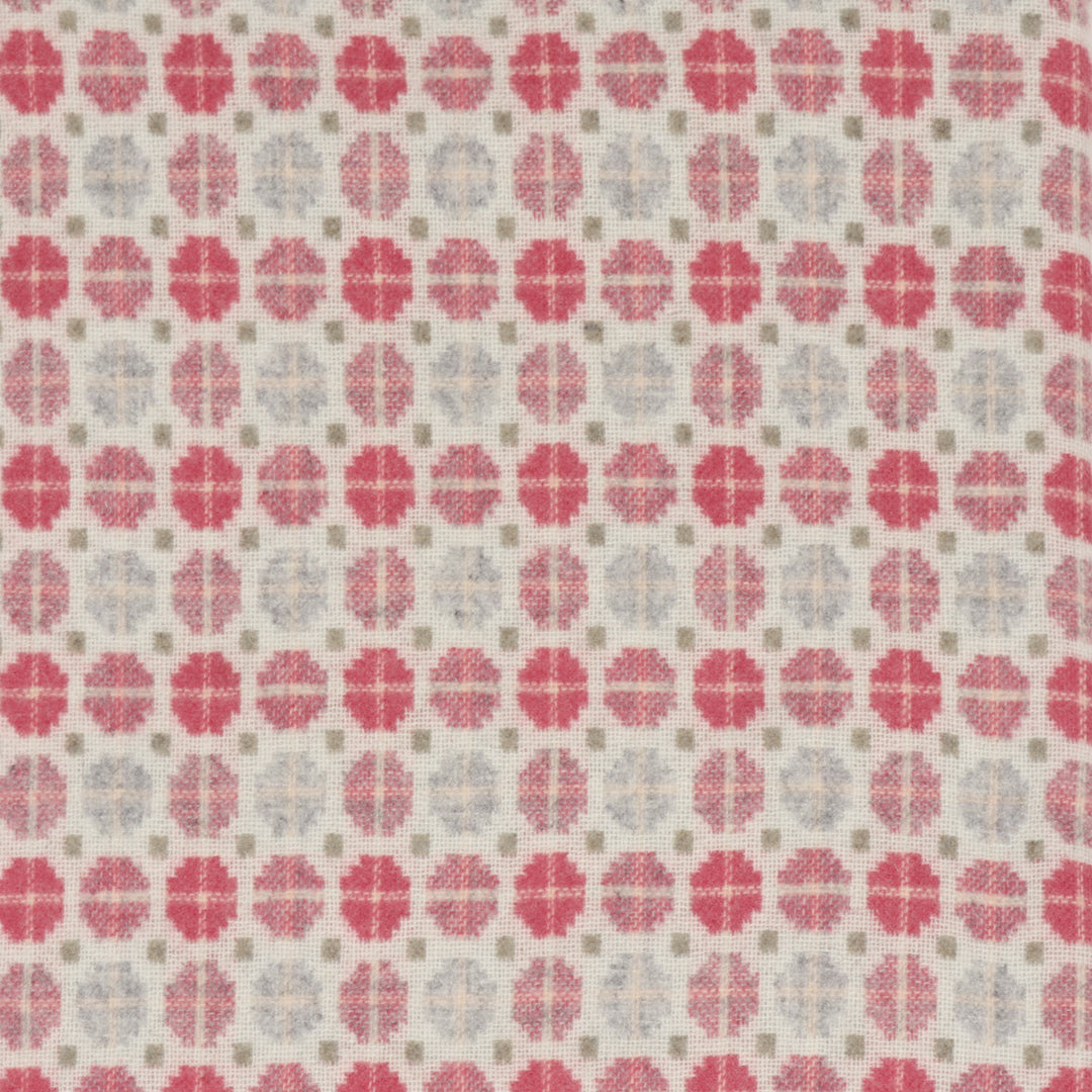Bronte By Moon Milan Merino Wool Throw Pink
