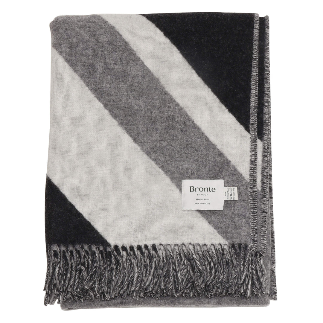 Bronte By Moon Union Jack Throw Grey