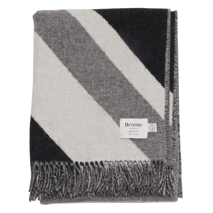 Bronte By Moon Union Jack Throw Grey