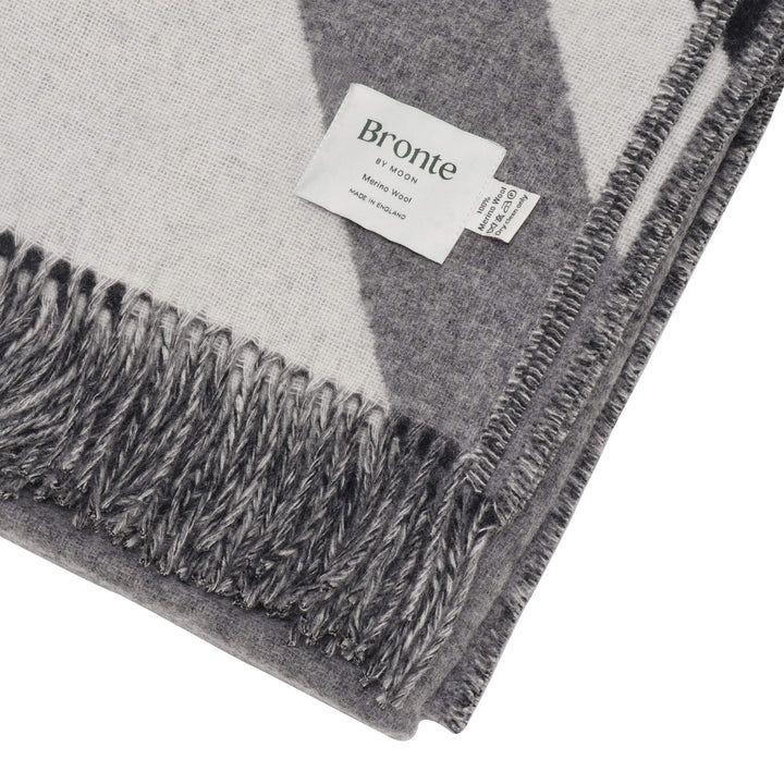 Bronte By Moon Union Jack Throw Grey