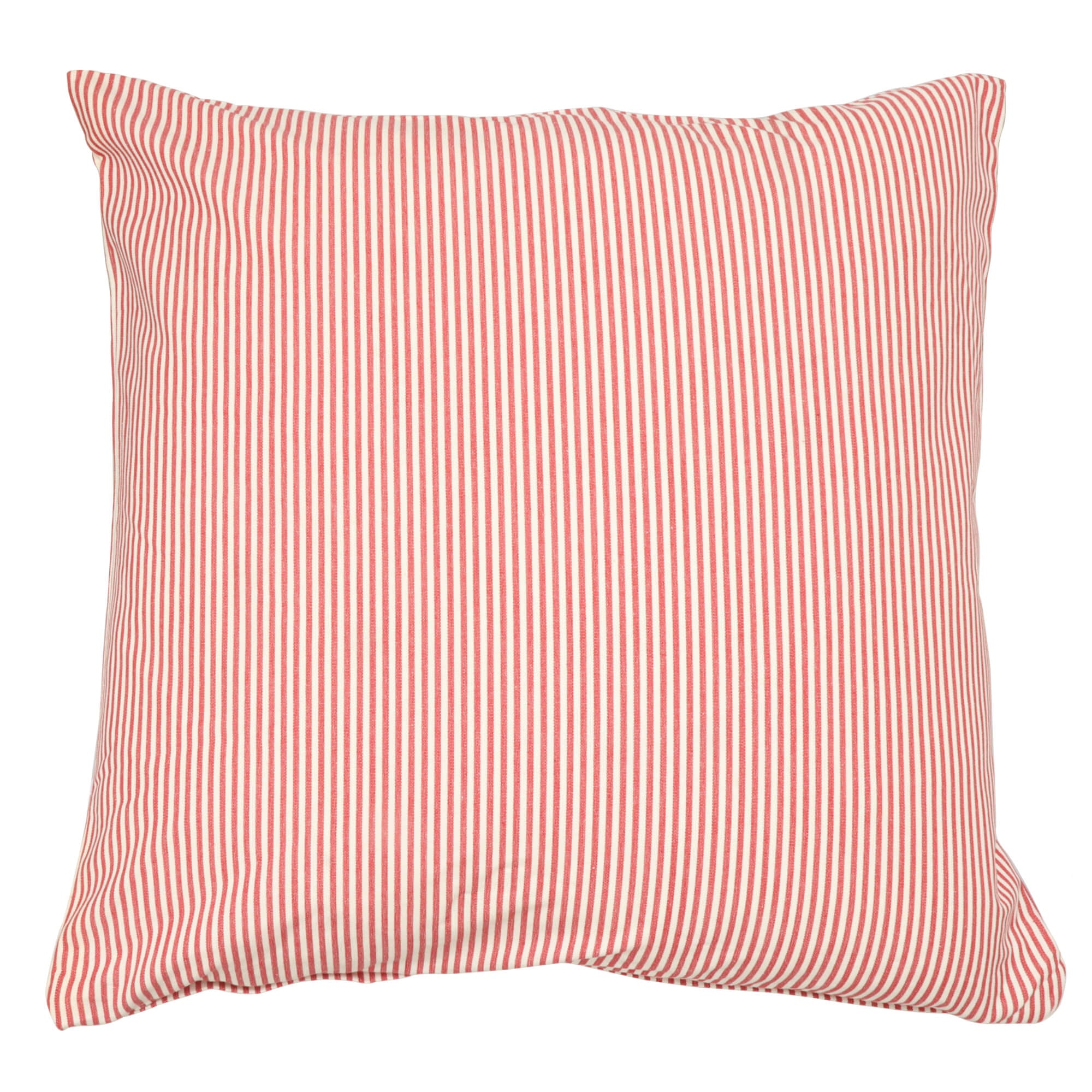 枕 Cushion Cover red line Pinstripe Red Cushion Cover – Foy & Co Interiors