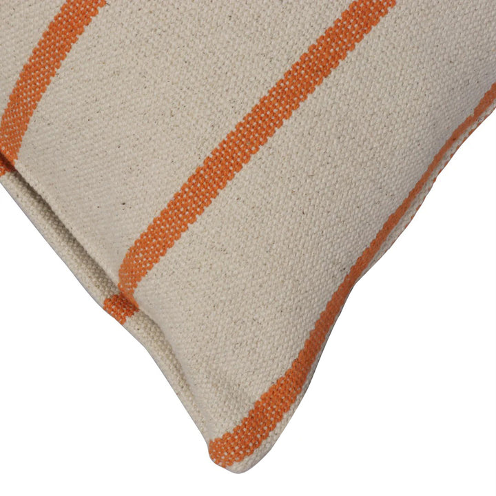 Austin Stripe Orange Cushion