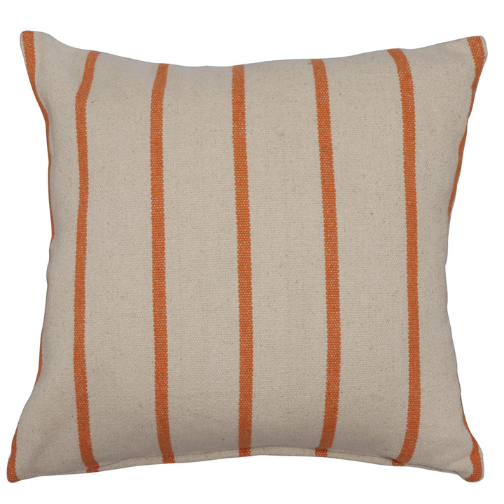 Austin Stripe Orange Cushion