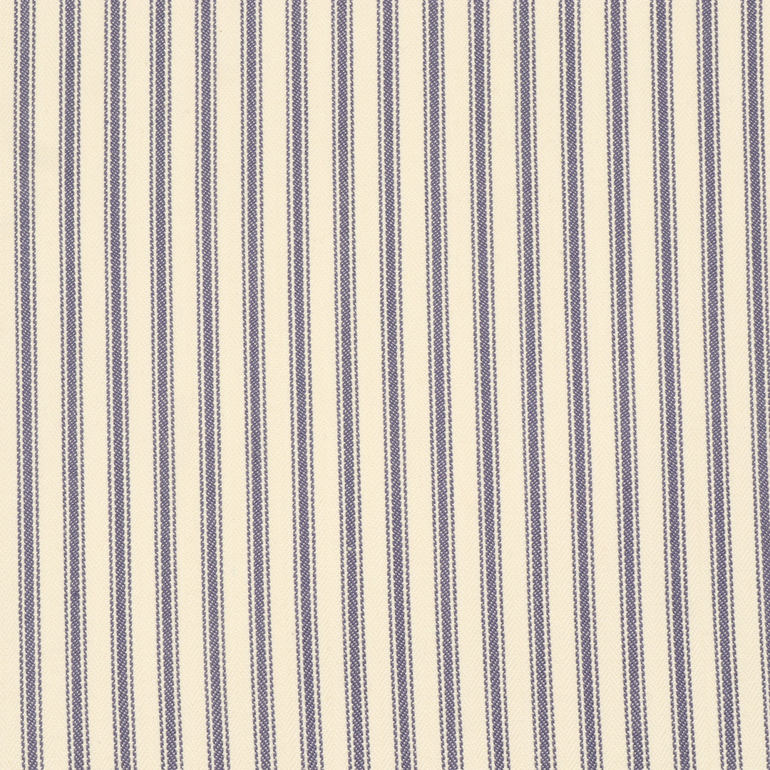 Luxury Ticking Stripe Navy 22" Cushion Cover