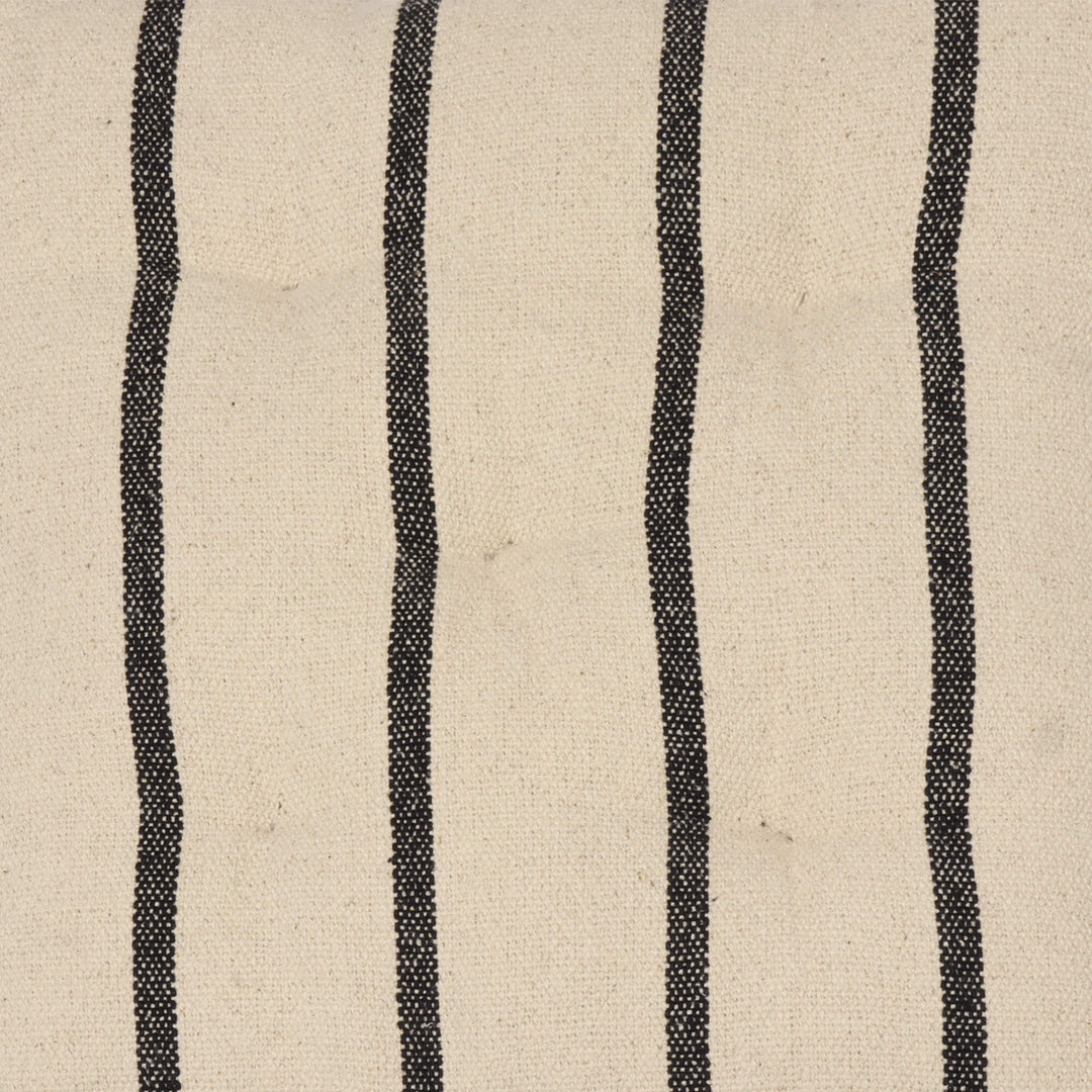 Austin Stripe Charcoal Seat Pad
