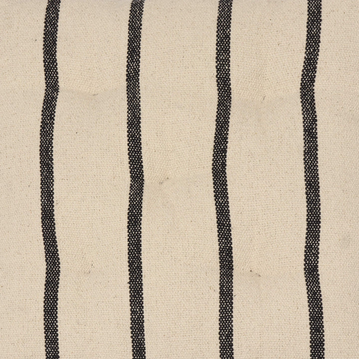 Austin Stripe Charcoal Seat Pad