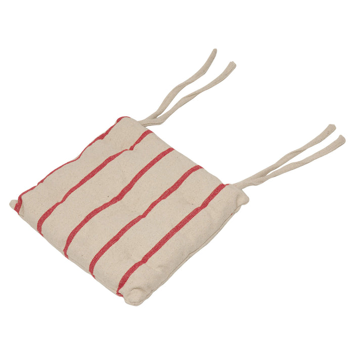 Austin Stripe Red Seat Pad