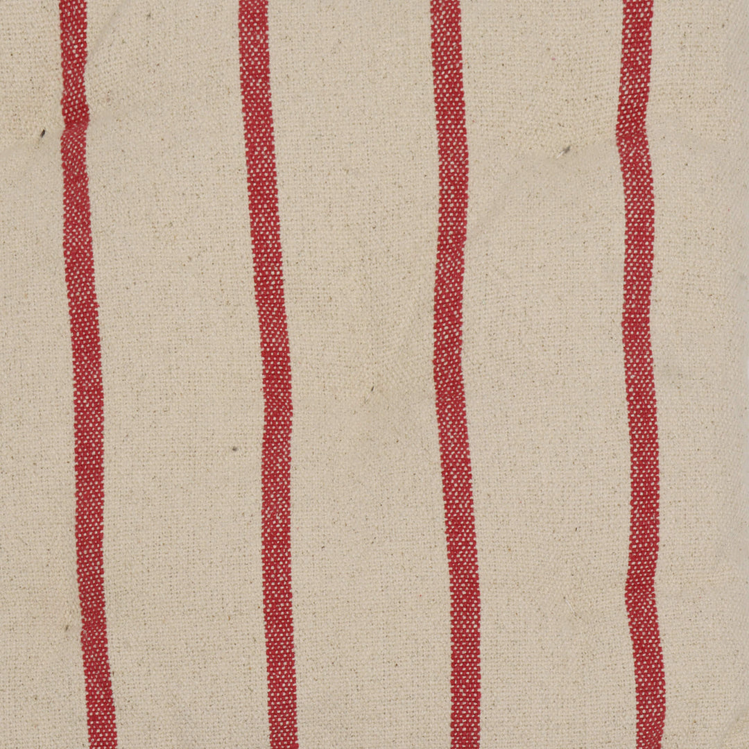 Austin Stripe Red Seat Pad