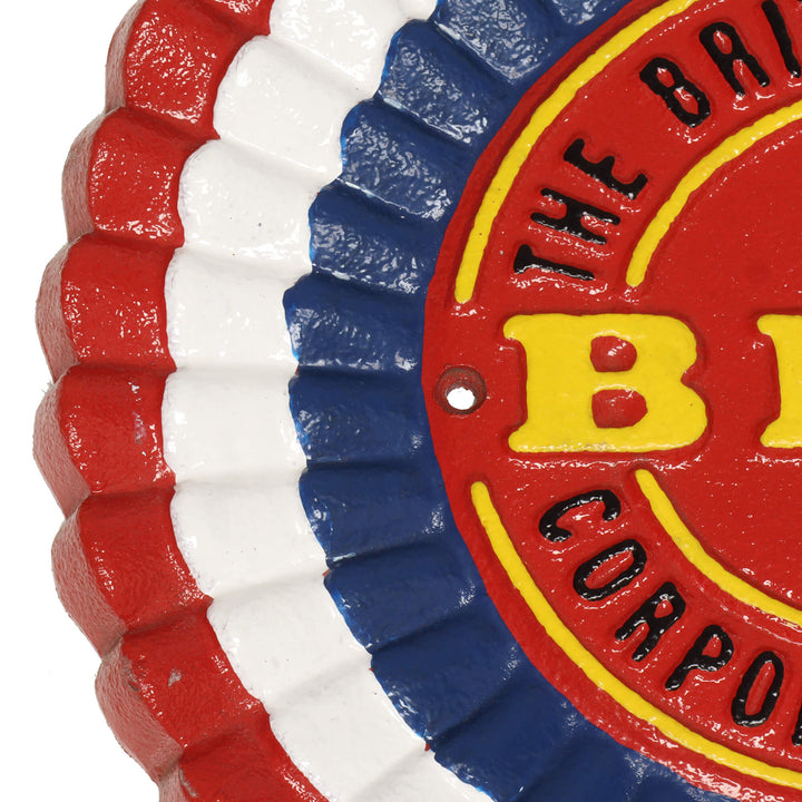 BMC Aluminium Cast Iron Wall Sign