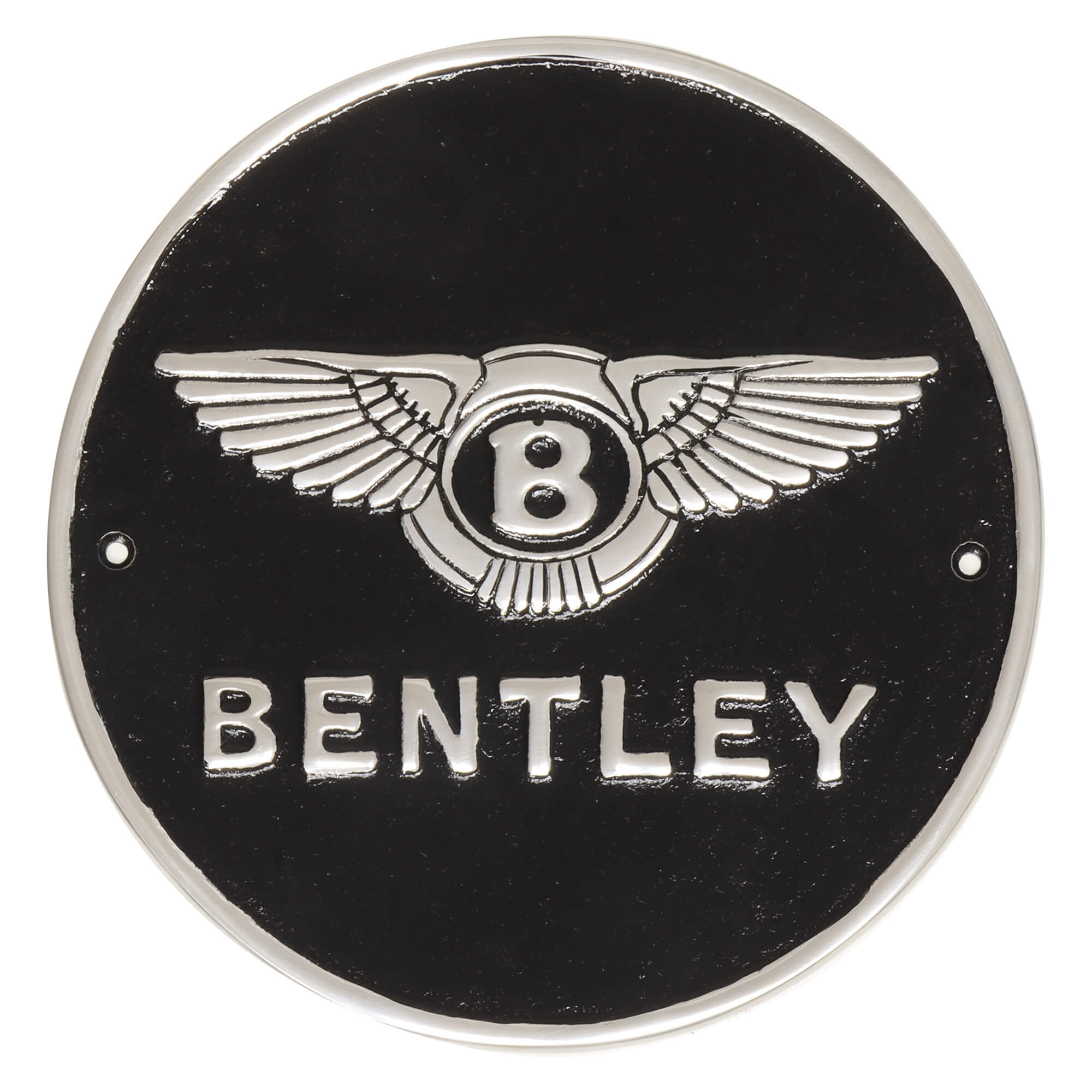 Bentley Black Aluminium Wall Sign – Foy & Co Interiors