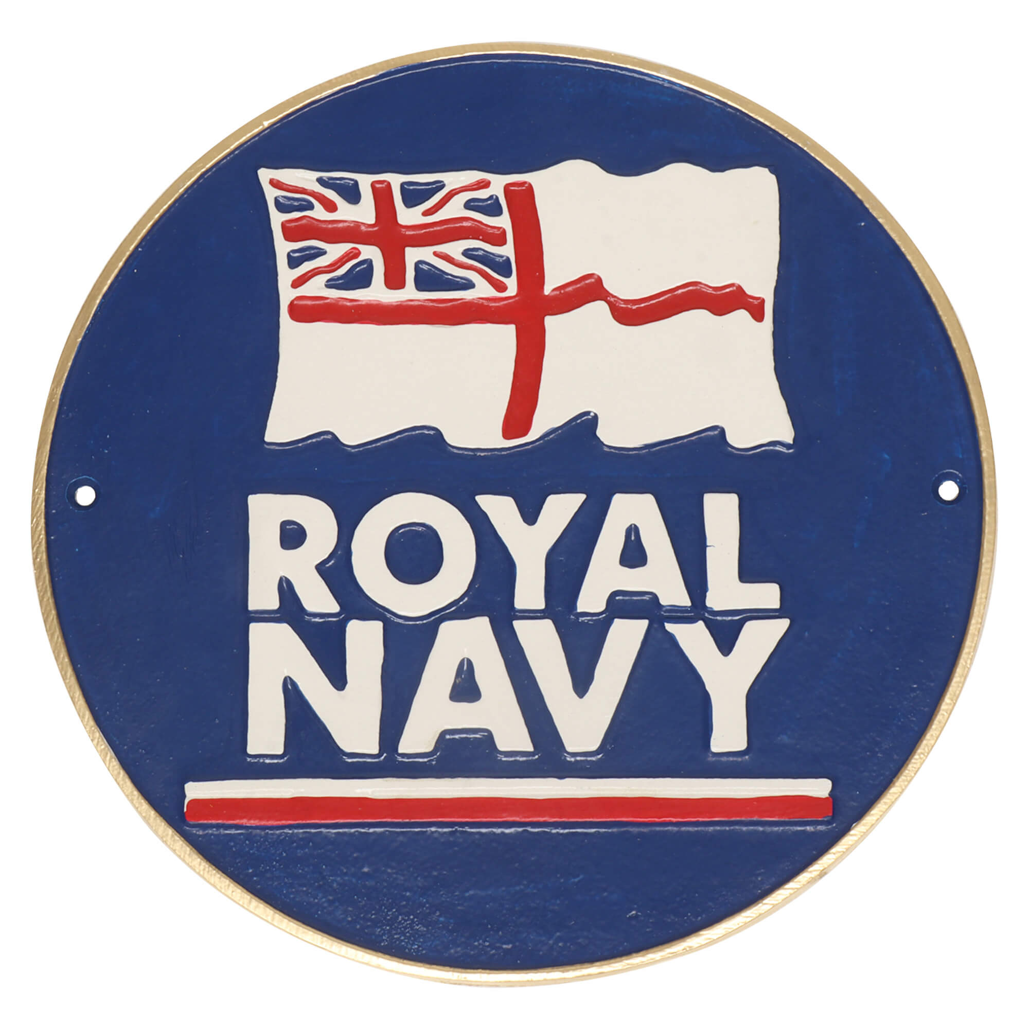 Royal Navy Cast Aluminium Wall Sign – Foy & Co Interiors