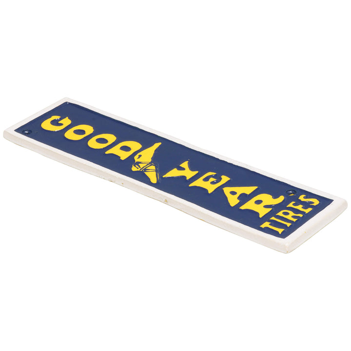 Goodyear Tires Cast Iron Wall Sign