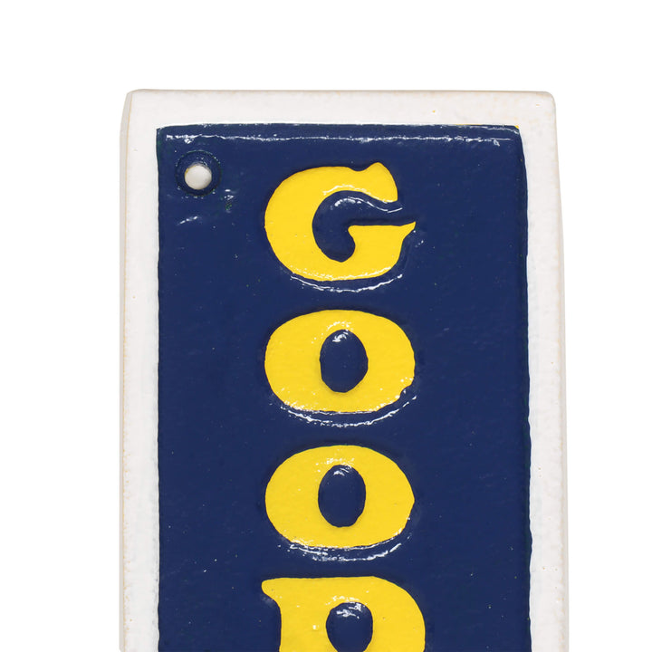 Goodyear Tires Cast Iron Wall Sign