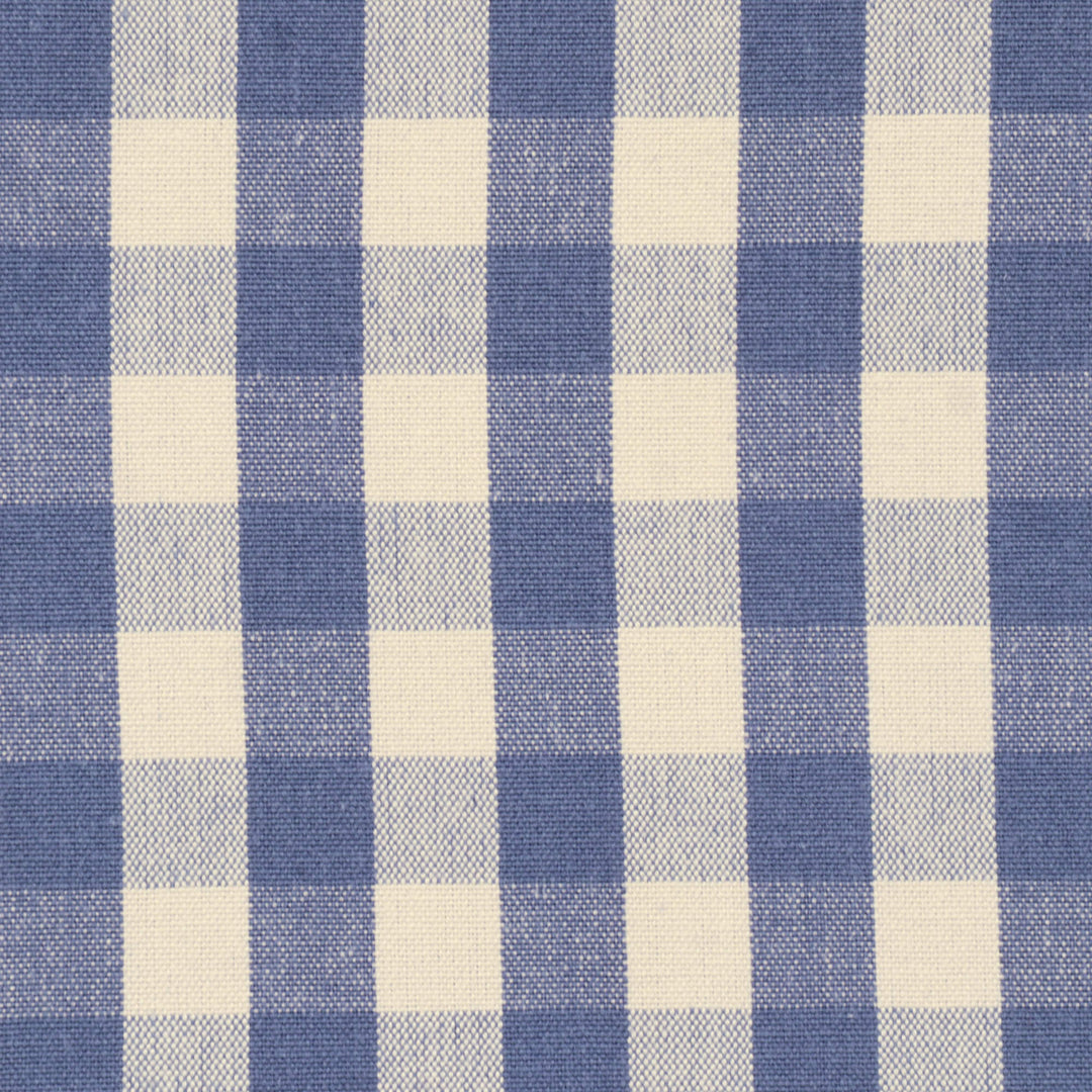 Clearance Taylor Gingham Blue Fabric
