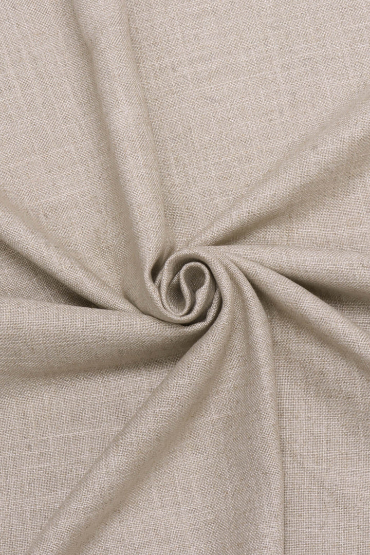 Dorada Plain Natural Double Width Fabric