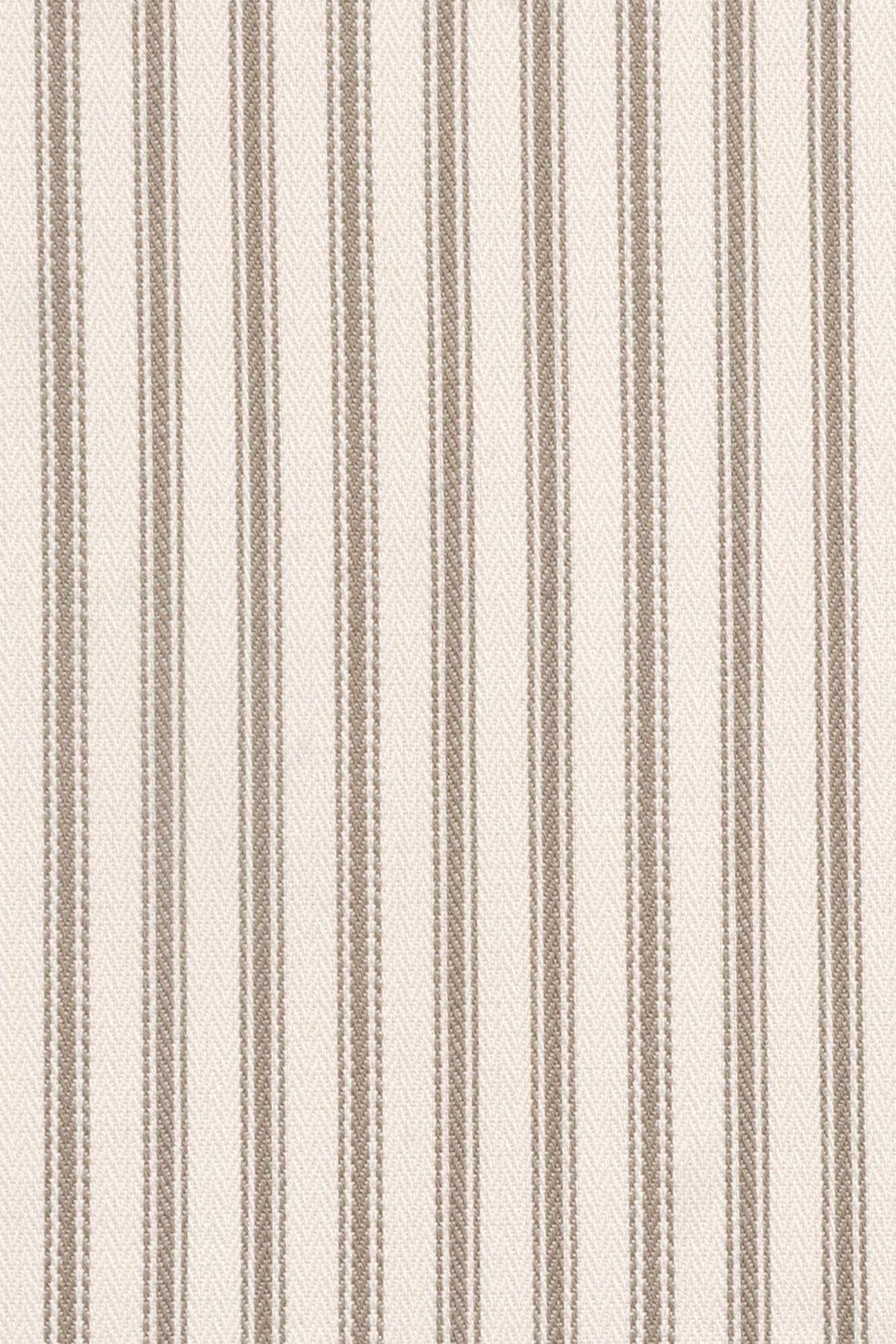 Foy Ticking Stripe Clay Fabric