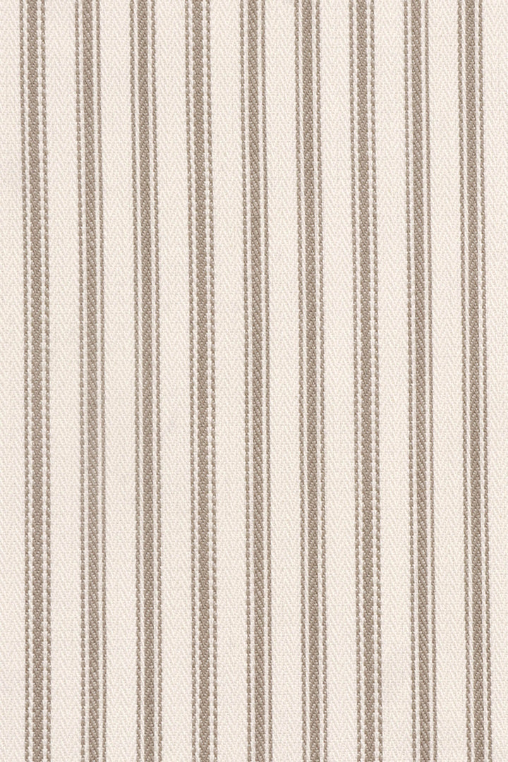 Foy Ticking Stripe Clay Fabric