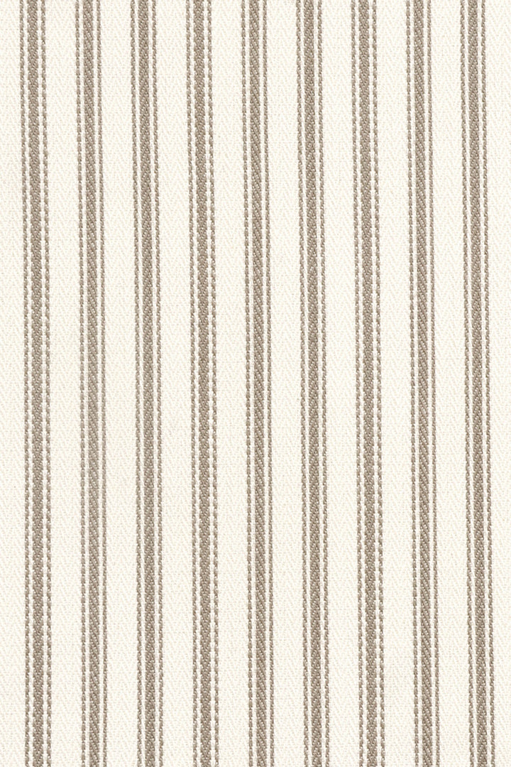 Foy Ticking Stripe Clay Fabric