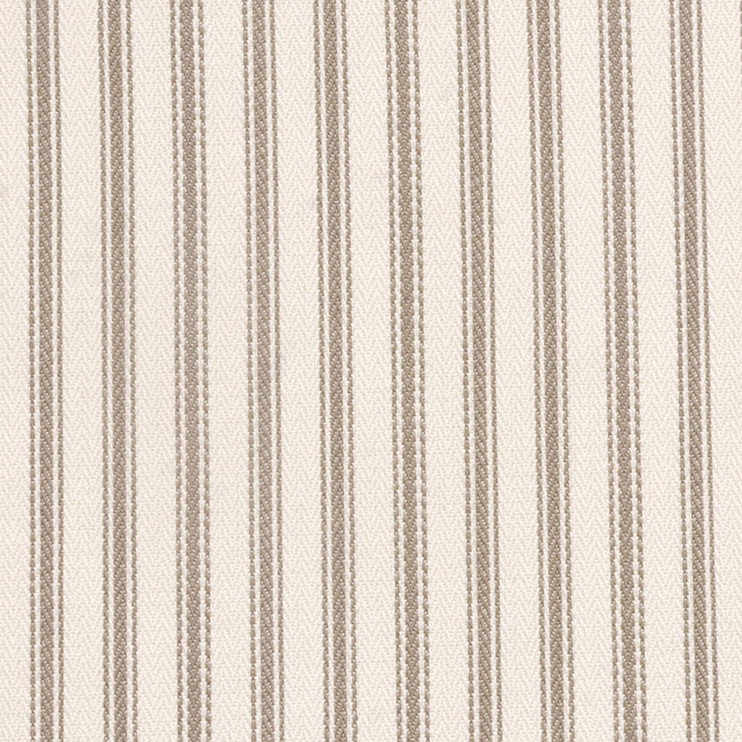 Foy Ticking Stripe Clay Fabric
