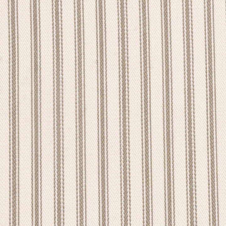 Foy Ticking Stripe Clay Fabric