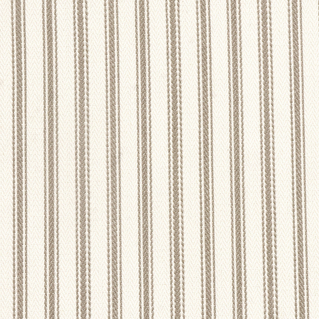 Foy Ticking Stripe Clay Fabric
