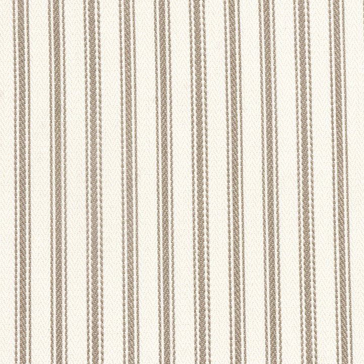 Foy Ticking Stripe Clay Fabric