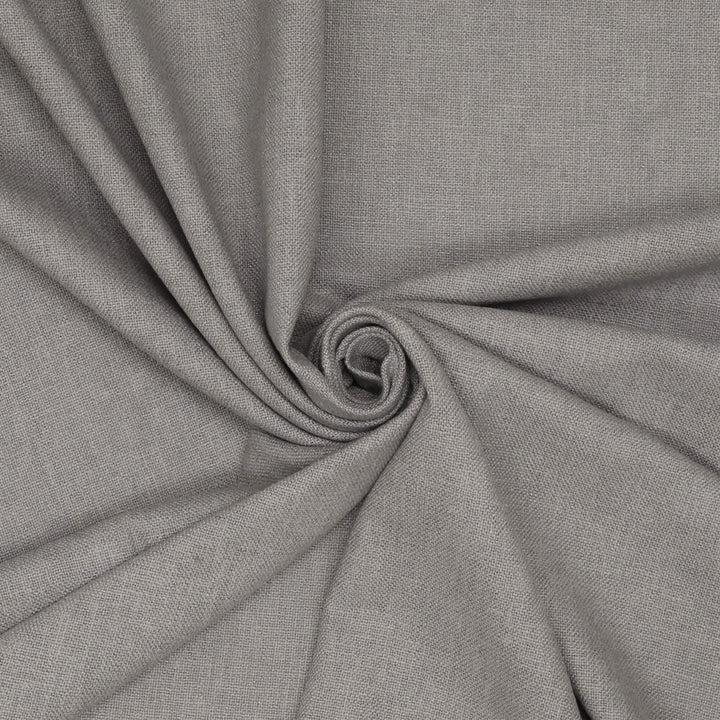 Skylar Plain Ash Grey Fabric