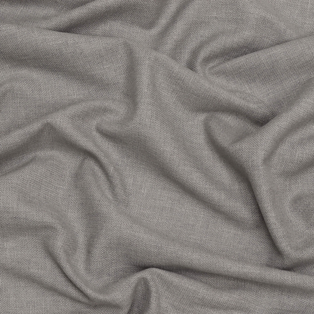 Skylar Plain Ash Grey Fabric