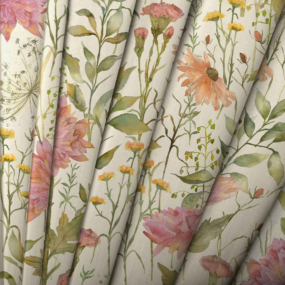 Voyage Delamere Blossom Fabric