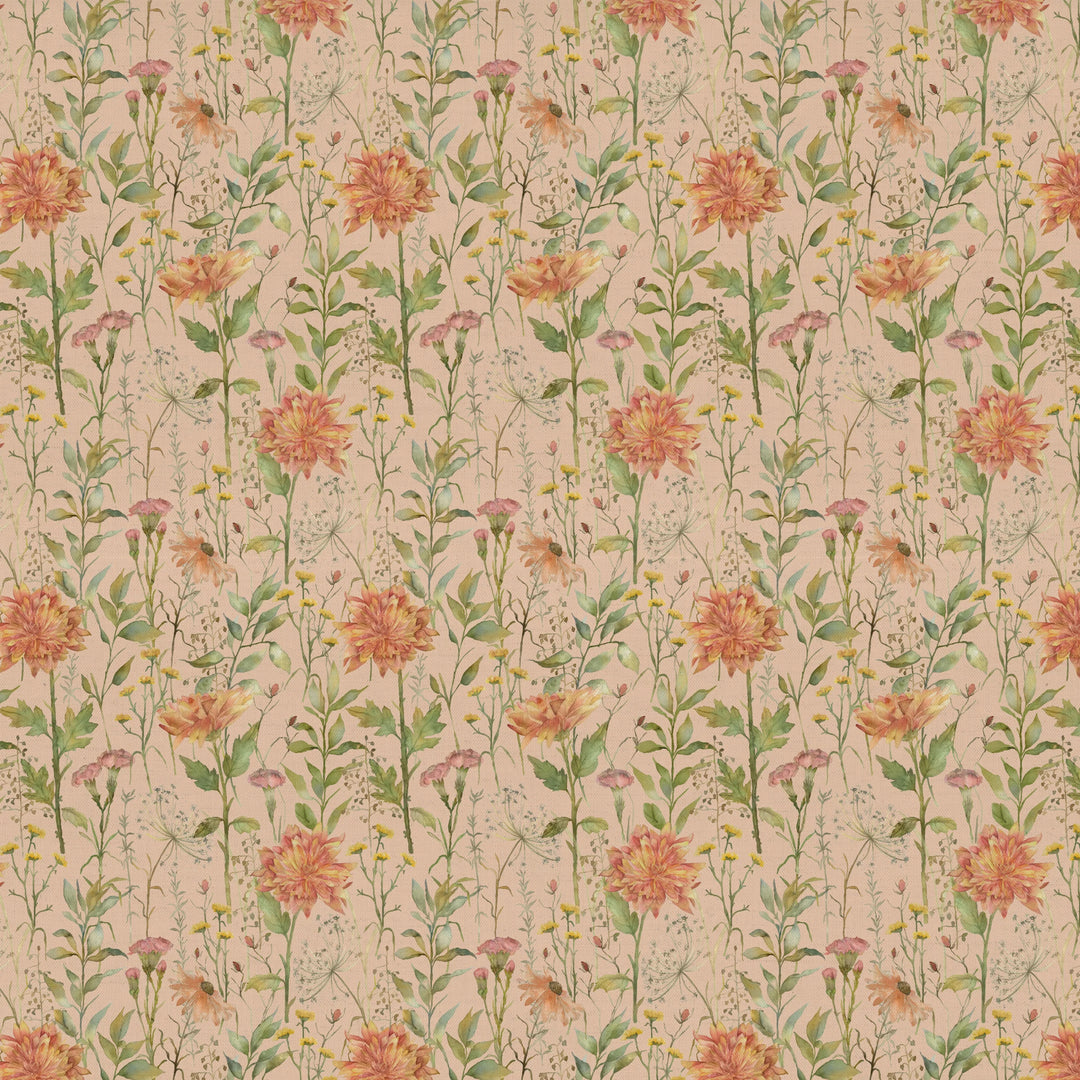 Voyage Delamere Apricot Fabric