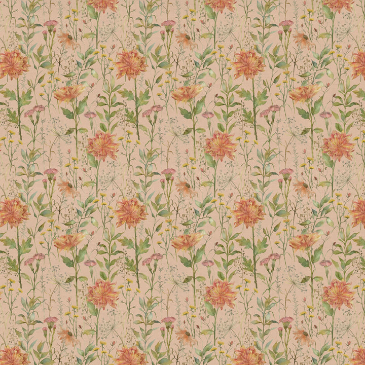 Voyage Delamere Apricot Fabric