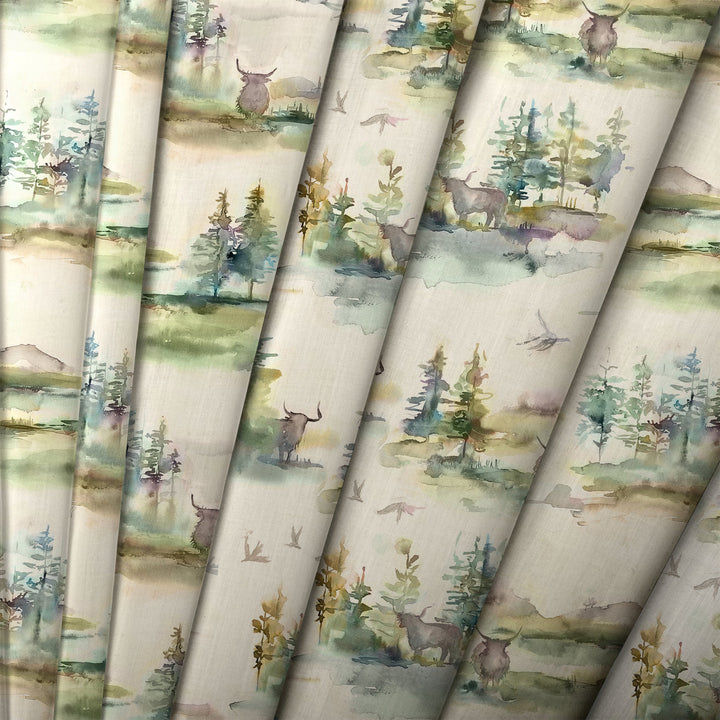 Voyage Caledonian Forest Topaz Fabric