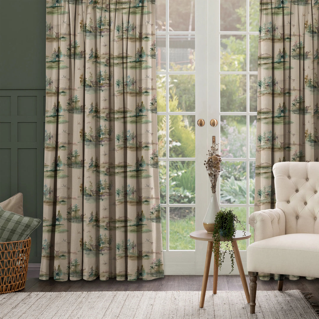 Voyage Caledonian Forest Topaz Fabric