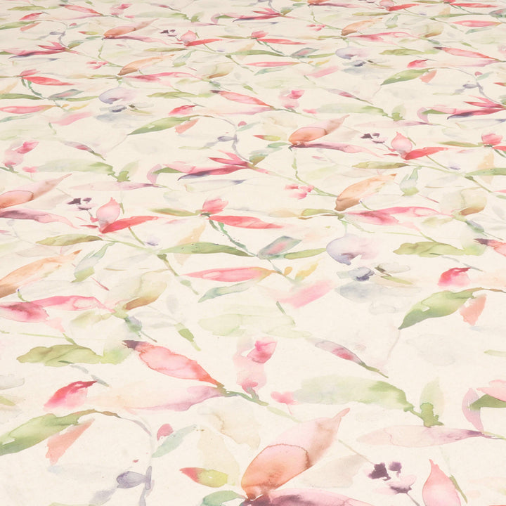 Voyage Naura Poppy Natural Fabric