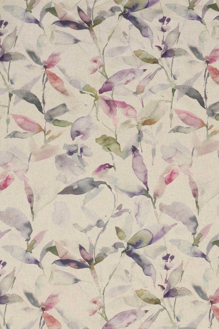 Voyage Naura Fig Natural Fabric